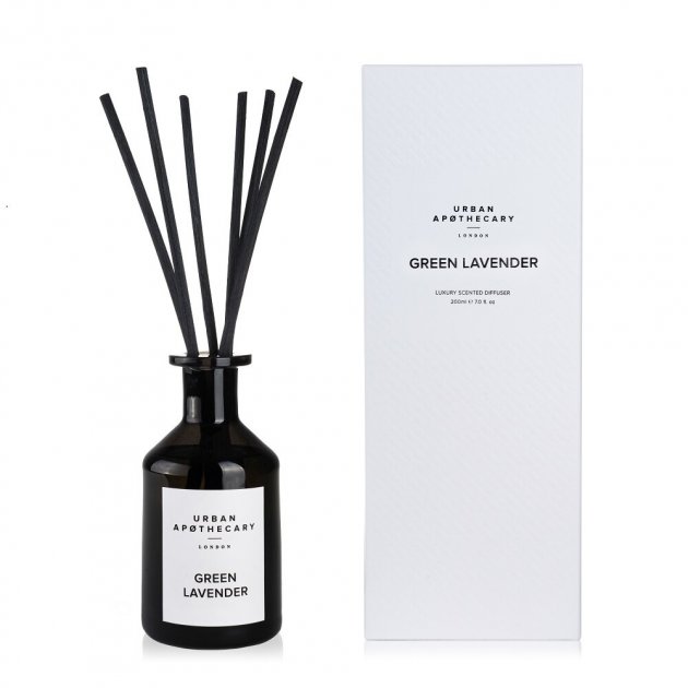 Urban apothecary Green lavender 200 мл - Аромадифузор для оселі з ароматами лаванди, м'яти і зелені Urban apothecary Green lavender 200 мл - Аромадифузор для оселі з ароматами лаванди, м'яти і зелені